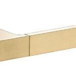 Ceram Toilet Roll Holder Brushed Gold