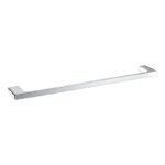 Cora Round Cornered Rectangle Single Towel Rail 800 mm