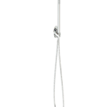Tube Hand Shower On Wall Outlet Bracket Chrome