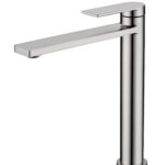 Ruki High Rise Basin Mixer Brushed Nickel