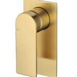 Ruki Wall Mixer Brushed Gold