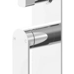 Ruki Wall Mixer with Diverter Chrome
