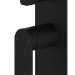 Ruki Wall Mixer with Diverter Matt  Black