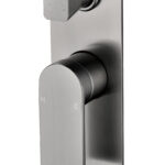 Ruki Wall Mixer with Diverter Gun  Metal
