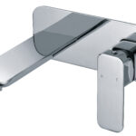 Nova Wall Basin Mixer Chrome