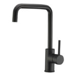 Otus Pin Handle Sink Mixer Matt  Black