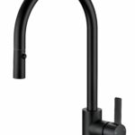 Otus Pull Out Sink Mixer Matt Black