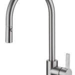 Otus Pull Out Sink Mixer Brushed  Nickel