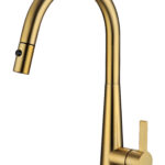 Otus Lux Pull-Out Sink Mixer Brushed Gold