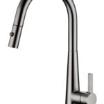 Otus Lux Pull Out Sink Mixer Gun Metal