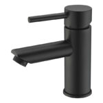 Otus Pin Handle Basin Mixer Matt Black