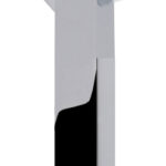 Square Vertical Shower Arm 100mm