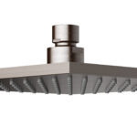Eden Square Overhead Shower 200mm Brushed Nickel