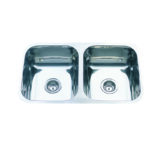 Cora Double Bowl Undermount Sink 695 x 450mm