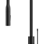 Aziz Pull Out Sink Mixer Matt Black