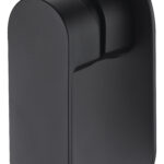 Cora Ellipse Handle Wall Mixer Matt Black