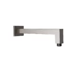 Square Horizontal Shower Arm Brushed Nickel