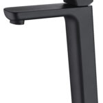Eden High Rise Basin Mixer Matt Black