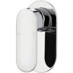 Cora Ellipse Handle Wall Mixer