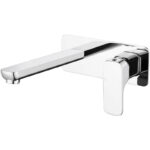 Eden Wall Basin Mixer Chrome