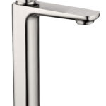 Nova High Rise Basin Mixer Brushed Nickel