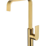 Ruki Sink Mixer Brushed Gold