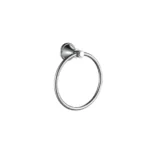 Clasico Heritage Federation Towel Ring Brushed Nickel