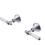 Clasico Heritage Federation Vintage Wall Top Assemblies Ceramic Handle