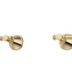 Clasico Heritage Federation Vintage Wall Top Assemblies Brushed Gold