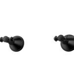 Clasico Heritage Federation Vintage Wall Top Assemblies Matt Black