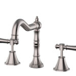 Clasico Heritage Federation Vintage Basin Set Brushed Nickel