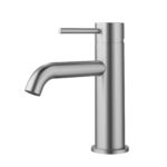 Otus Slimline SS Basin Mixer Stainless Steel