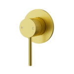 Otus Slimline SS Wall Mixer Trim Kits Brushed Gold