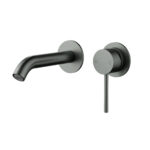 Otus Slimline SS Wall Basin Separate Back Plate Trim Kits Gun Metal