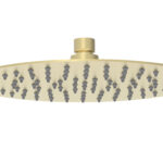 Dove Round Overhead Shower 250mm Brushed Gold
