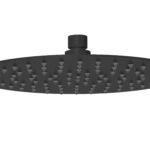 Dove Round Overhead Shower 250mm Matt Black