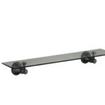 Clasico Heritage Federation Glass Shelf Matt Black