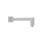 Square Horizontal Shower Arm Gun Metal