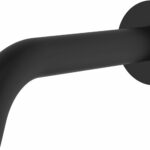 Soko Spout Matt Black 60mm Cover Plate