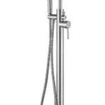 Otus Free Standing Bath Mixer With Hand Shower Chrome