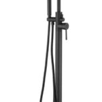 Otus Free Standing Bath Mixer Hand Shower Matt Black