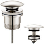 Universal Pop Up Waste Brushed Nickel