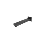 Ceram Bath Spout Matt Black