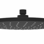 Otus Round Overhead Shower Matt Black