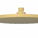 Otus Round Overhead Shower Brushed Gold