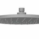Otus Round Overhead Shower Gun Metal