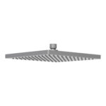 Rosa Square Overhead Shower Gun Metal