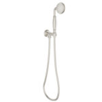 Clasico Heritage Federation Vintage Handshower On Wall Bracket Brushed Nickel