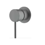Ikon Hali Wall Mixer Gun Metal 60mm Cover Plate