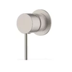 Ikon Hali Wall Mixer Brushed Nickel 60mm Cover Plate